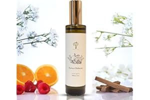 PRISTINE Swiss Château/Inspired by Hilton Hotel Linen & Room Spray Air Freshener, Made With Essential Oils, Tangerine, Raspberry, Cedarwood Scent, 3.4oz Pillow Spray
