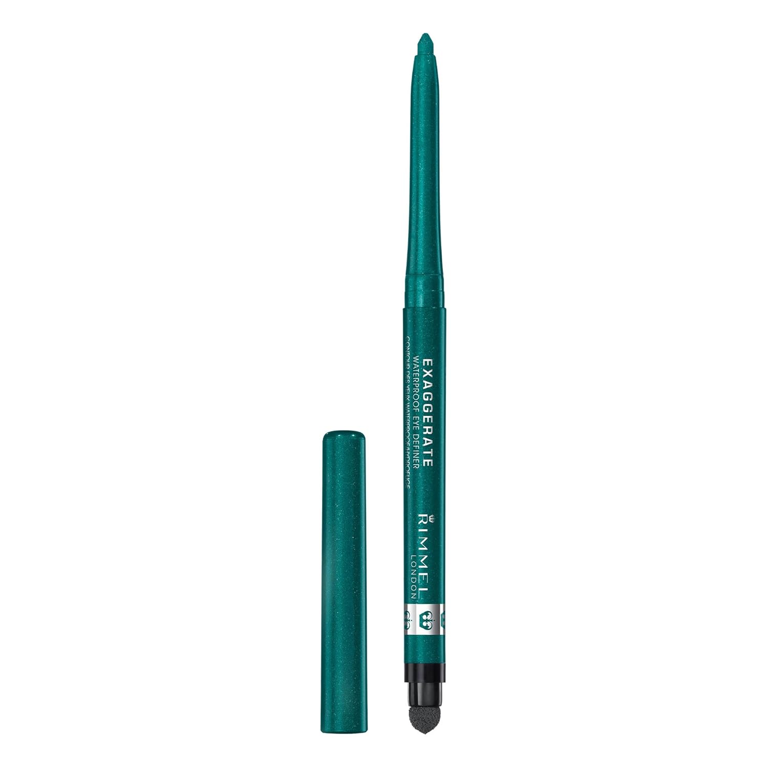 Rimmel Exaggerate Waterproof Eyeliner, Emerald Sparkle, .28 g Amazon