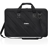 ITHWIU Hard Storage Carrying Case Lightweight Molded Portable | Fits for Pioneer DDJ-REV1, SR2/SR3, Denon MC4000 Numark NVII, Mixtrack Pro 3 NV Platinum
