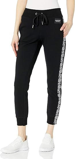 Calvin Klein Pantalones de chándal para Mujer, Negro, L: Amazon.com.mx: Ropa,  Zapatos y Accesorios