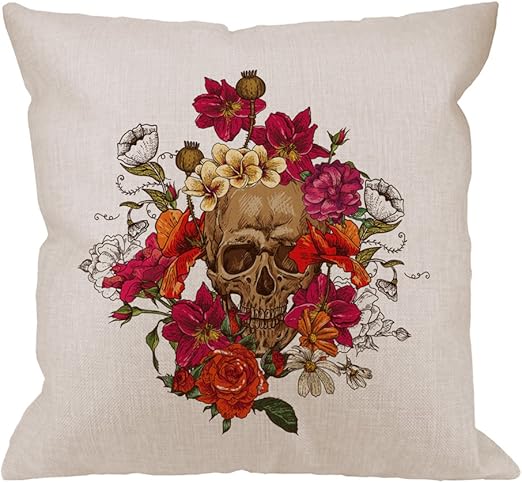 Amazon Com Hgod Designs Day Of The Dead Decorative Throw Pillow