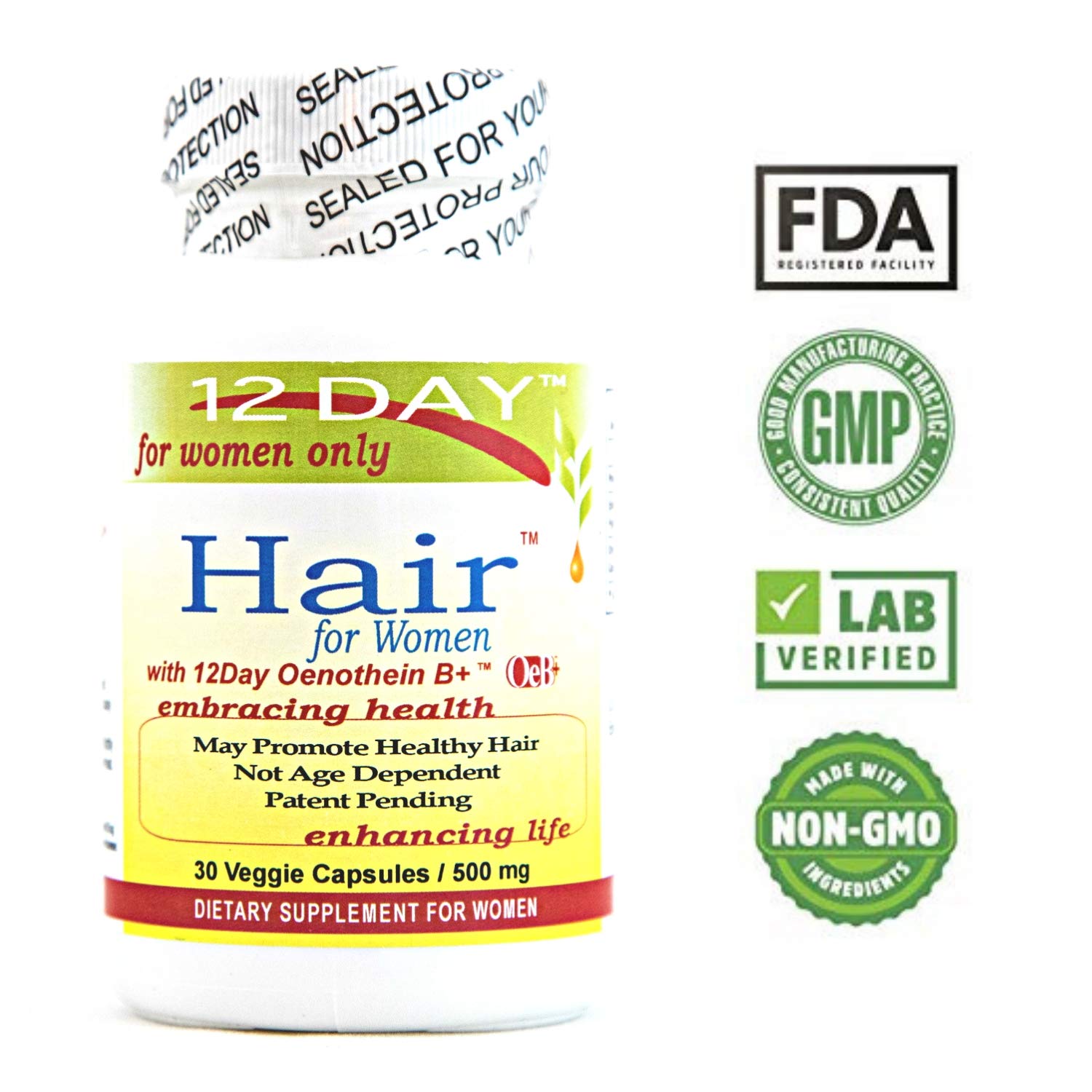  Hair Growth Vitamin Supplement For Women All