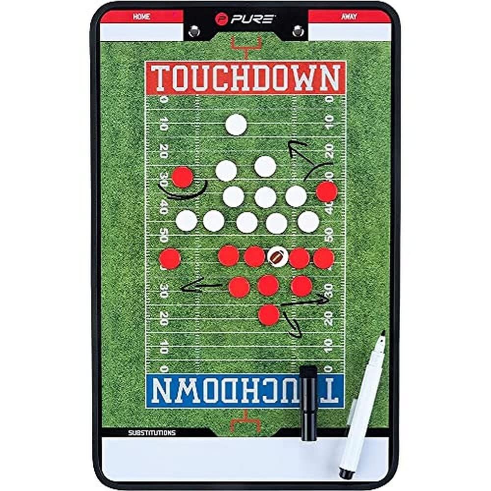 Pure2Improve Unisex Adult American Football Coach Board - Green, One Size