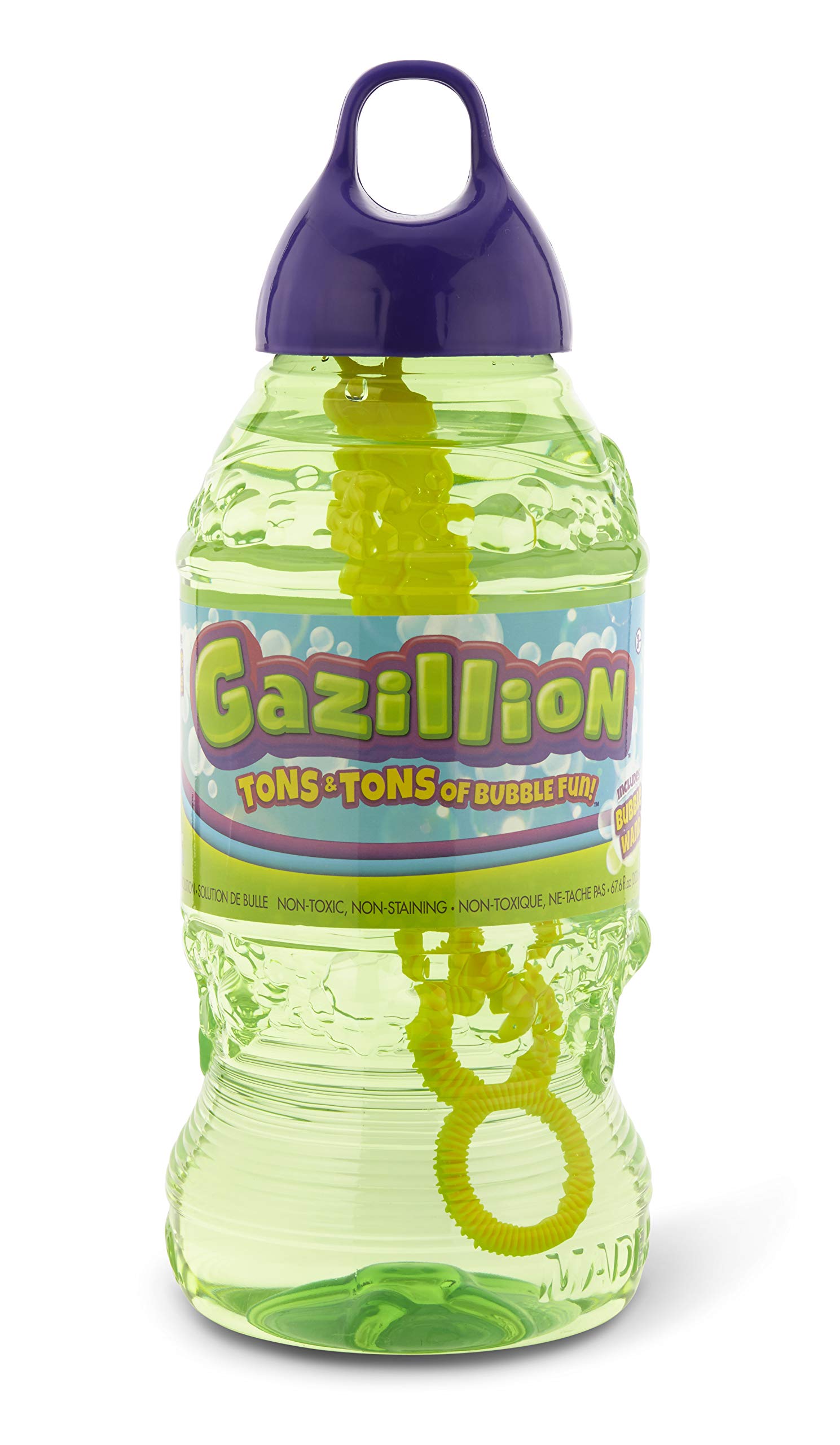 Gazillion Bubbles 2 Liter Solution, Green