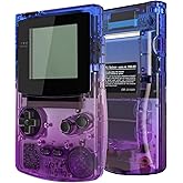 IPS Ready Upgraded eXtremeRate Gradient Translucent Bluebell Replacement Shell Full Housing Cover Buttons for Gameboy Color – Fit for OSD IPS & Regular IPS & Standard LCD –Console & IPS Screen Without