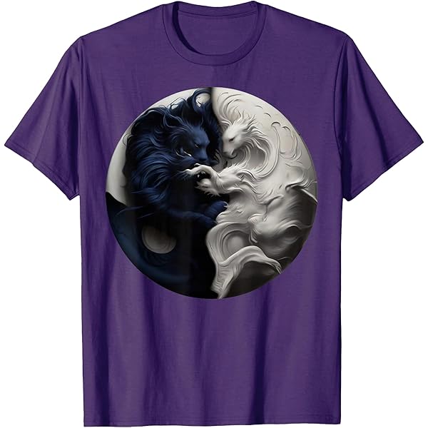 Amazon.com: Yin Yang T-Shirt : Clothing, Shoes & Jewelry