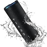 Vanzon Bluetooth Speakers, V40 Wireless Portable Bluetooth Speaker with TWS Dual Pairing, 24W Stereo Sound and 24H Playtime, IPX7 Waterproof Bluetooth Speaker for Home and Outdoor