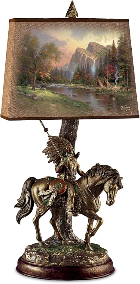 thomas kinkade tiffany table lamps