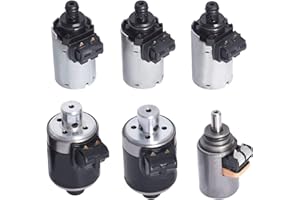 labwork 6Pcs Automatic Transmission Solenoids 722.6 Solenoids Set Replacement for 5-Speed