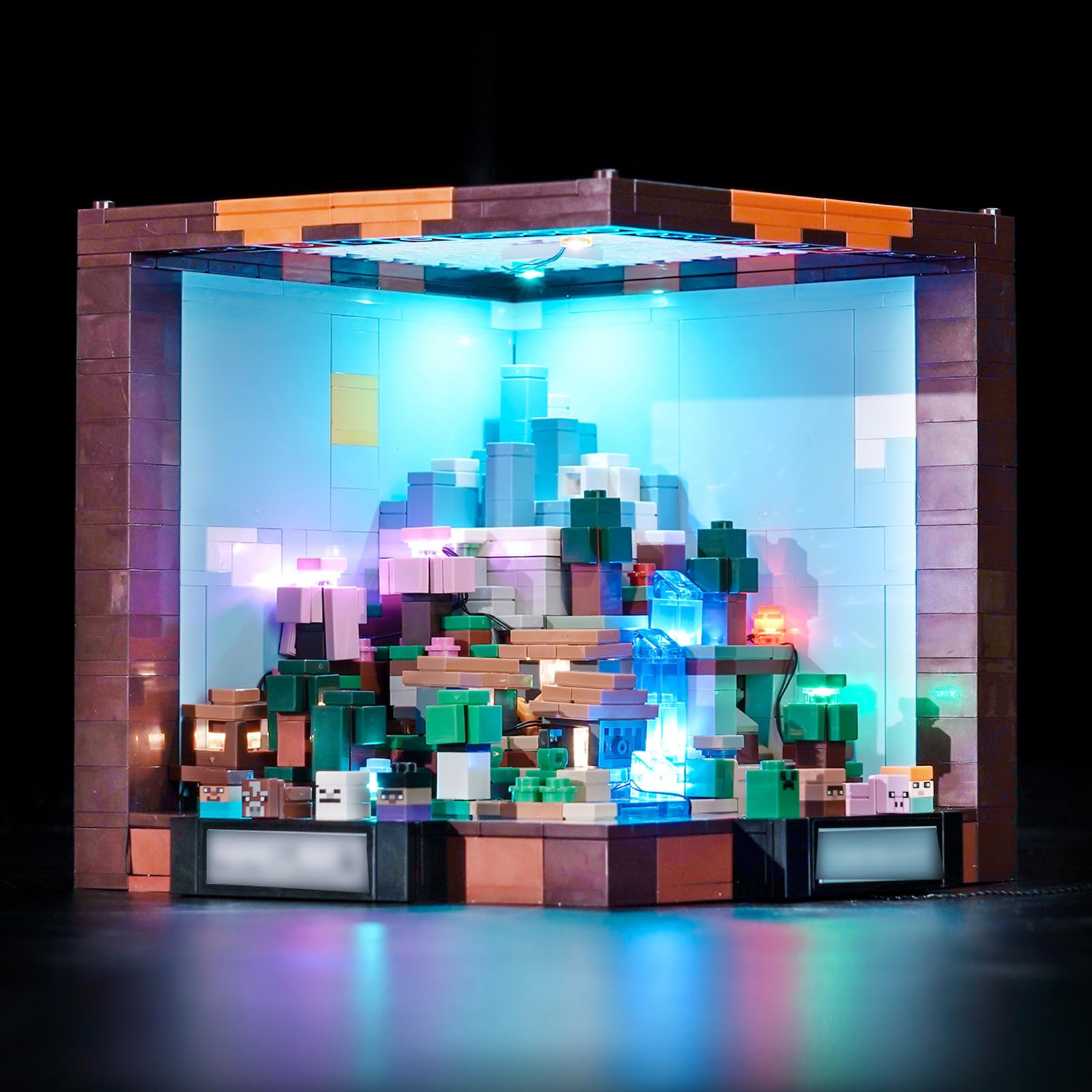 LocoLee Led Light Set Compatible with Lego The Crafting Table Led Decoration Lighting Kit Compatible with Lego 21265 Building Blocks Model,Only Lights Set,No Model (Standard Version) — image 1