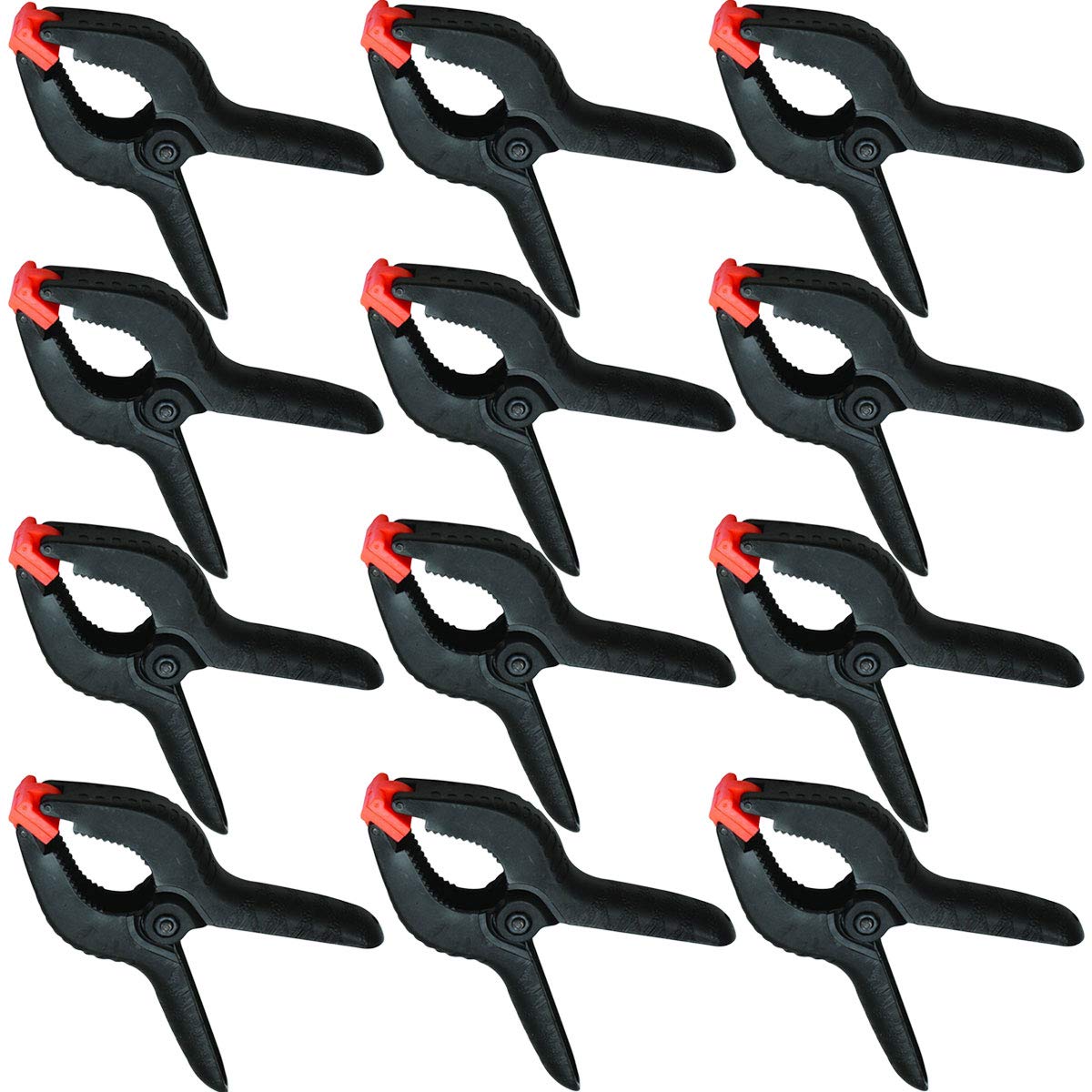20 pc. 4 1/2" Plastic Spring Clamp
