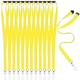Patelai 12 Pcs Breakaway Lanyards with J Hook Bulk