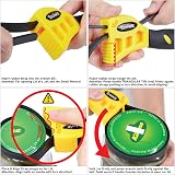 Toolwiz Rubber Strap Wrench Set 2-Pack 6 and 4 Inch Flexible Grips view 4
