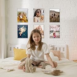 DZZ Clear Acrylic Photo Picture Frames Display