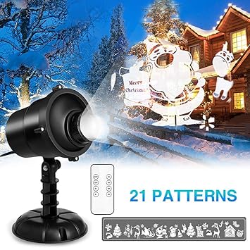 Amazon.com: Proyector de Navidad Luces al aire libre ...