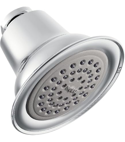 Moen 6302orb Moenflo XL Duschkopf - Einfaches, Breites Spray In Öl-rubbed Bronze (7 Zoll, 1.5 GPM)