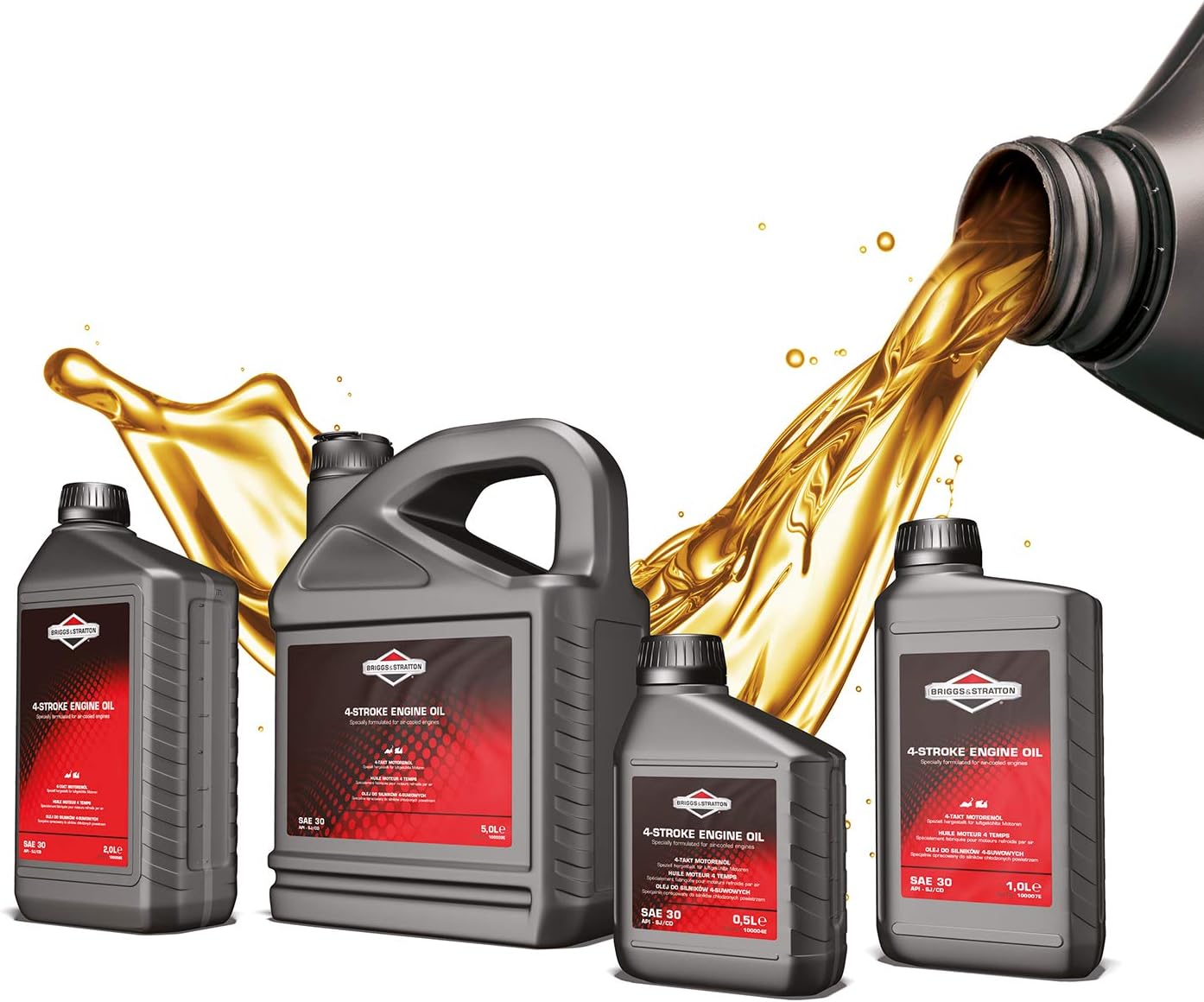 Briggs Stratton 100004e Sae 30 Ol 0 5 Liter Amazon De Baumarkt