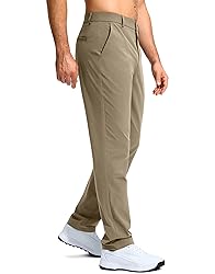 G Gradual Mens Golf Pants Stretch Dress Casual