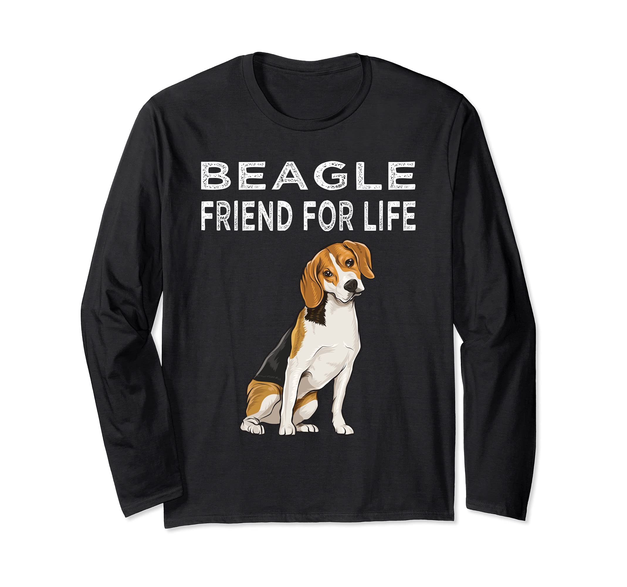 Beagle Friend For Life Dog Friendship Beagle Lover Long Sleeve T-Shirt
