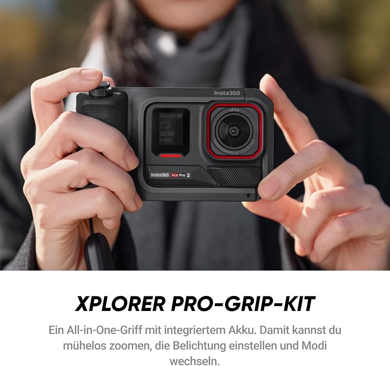 Ace Pro 2 Flash Print-Bundle - 8K Action-Cam mit Leica Objektiv