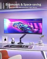 Ergounion Single Monitor Arm for Screens up to 32