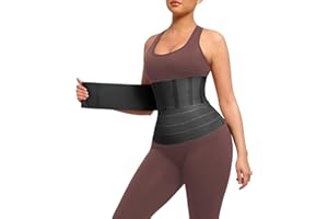 FeelinGirl Waist Trainer Belt for Women Tummy Control Waist Cincher, Postpartum Belly Band, Plus Size Body Shaper