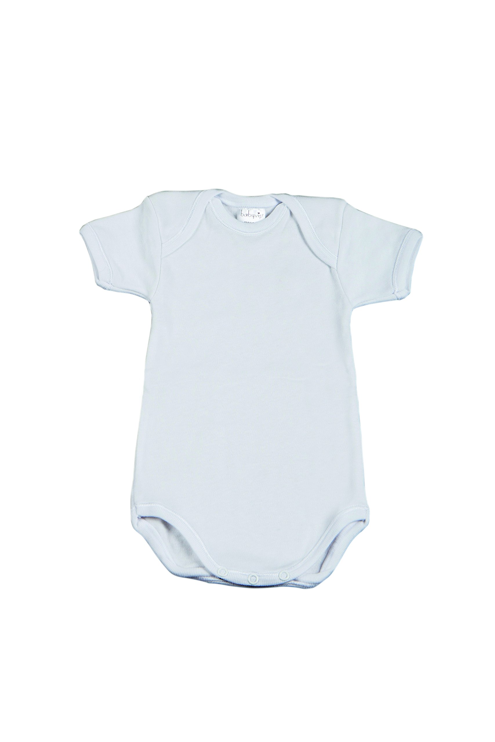 BabyVip - Bodysuit for boy and Girl, Button-Down Style, 100% Cotton, Warm Cotton, Ideal for Winter - White - 24-36 Months