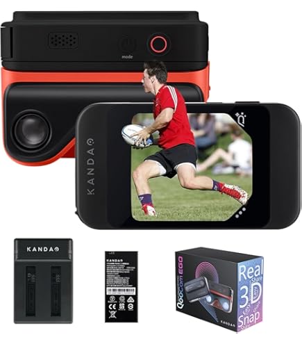 Amazon.com : Kandao QooCam EGO 3D Camera, Black : Electronics