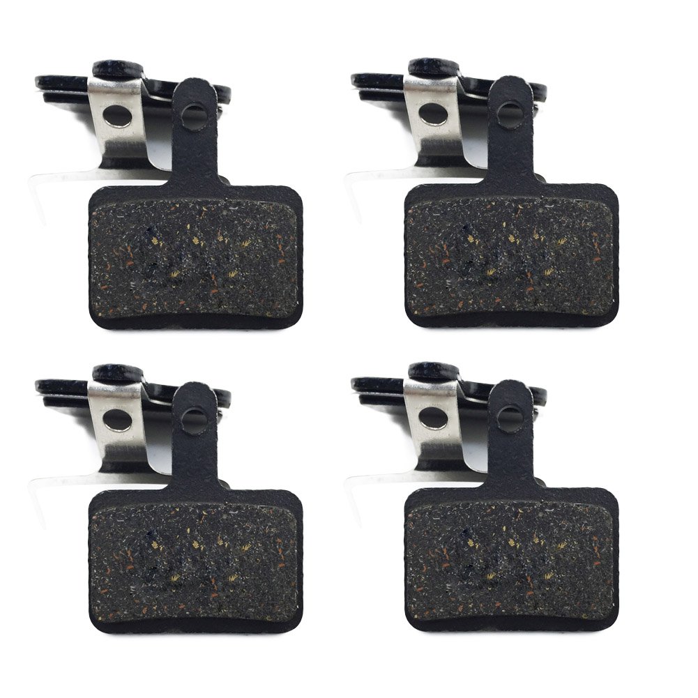 AHL 4 Pairs Semi-Metallic Disc Brake Pads for M375 M395 M486 M485 M475 M416 M446 M515 M445 M525 for Tektro Orion/Auriga Pro/Gemini