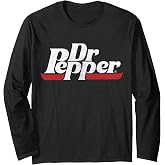 Dr. Pepper Classic Distressed Logo Long Sleeve T-Shirt