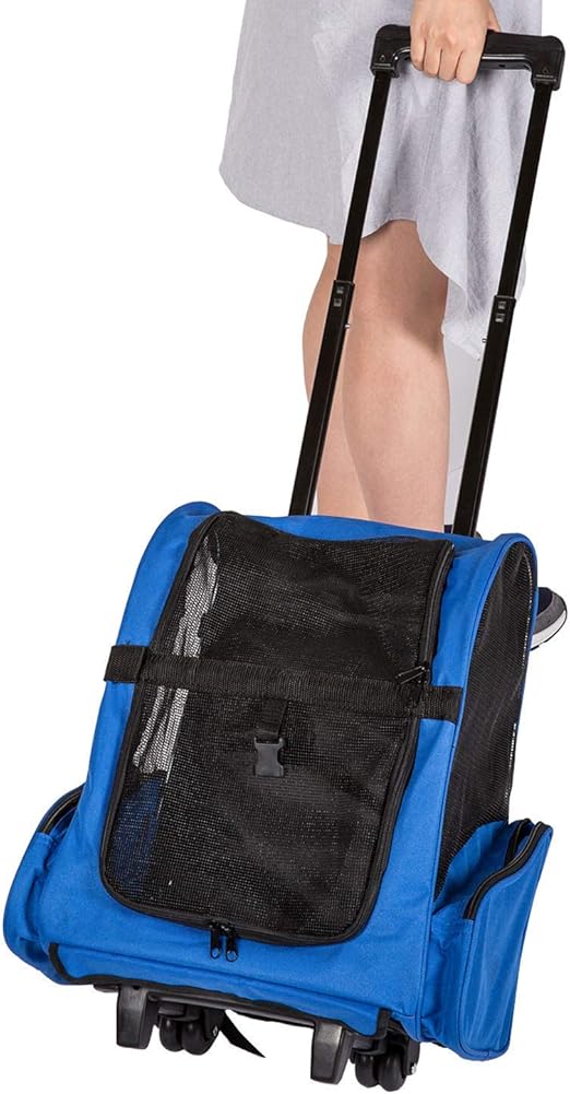 cat carrier on wheels amazon