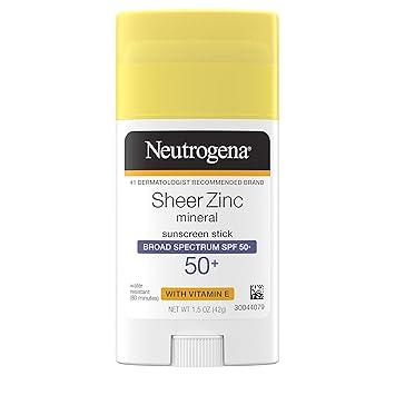 neutrogena zinc oxide