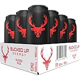 Bucked Up Energy Drink 300mg (Blood Raz) (12 CT)