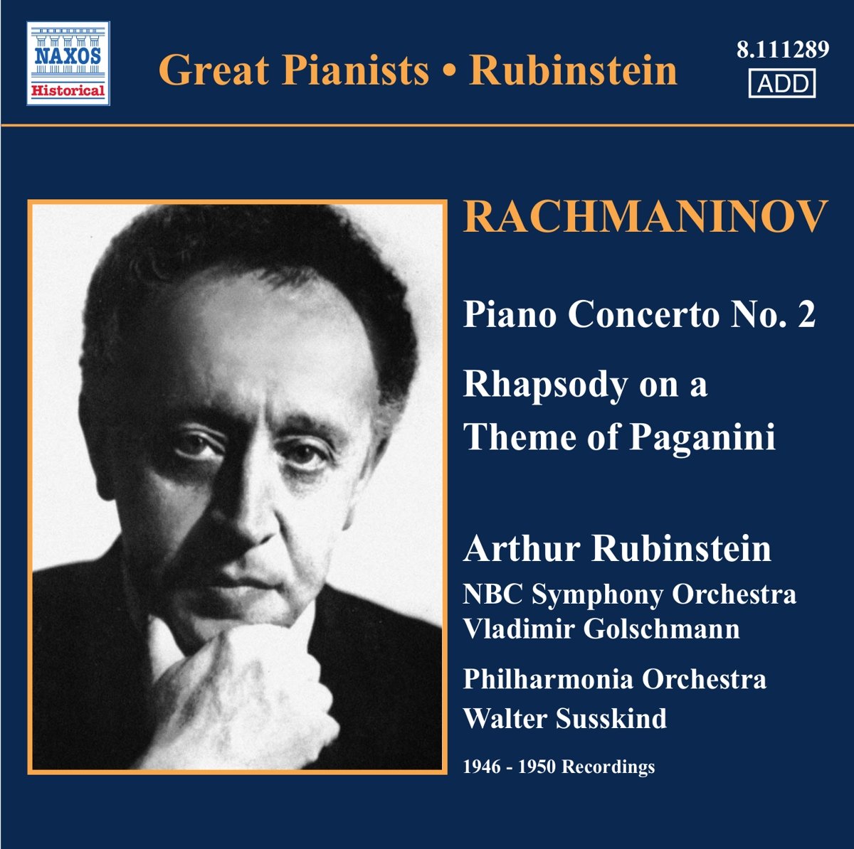 Sergueï Rachmaninov Concerto Pour Piano No 2 De Rachmaninov Rachmaninov: Piano Concertos No. 2, Rhapsody on a Theme of Paganini