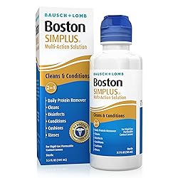 Boston SIMPLUS Multi-Action Solution, Cleans