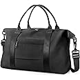 Travel Duffle Bag, Waterproof Weekender Carry On Tote Bags for Women, Travel Essentials Sport Gym Bag for Men, Hospital Bags for Labor and Delivery, Overnight Luggage Bag with Trolley Sleeve