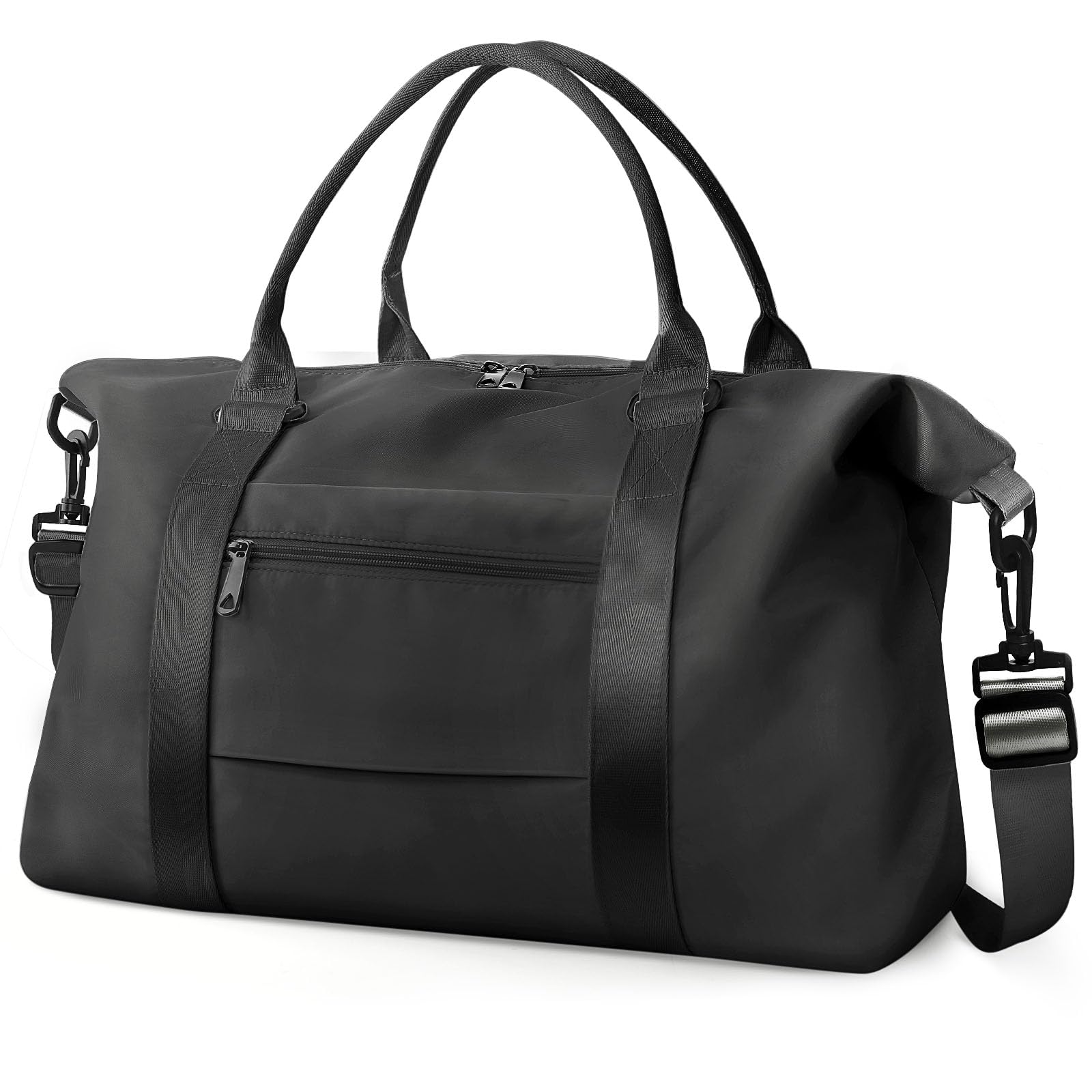 Photo 1 of Travel Duffle Bag, Waterproof Weekender Bag Carry On Tote Bags for Women, Travel Essentials Sport Gym Bag for Men, Hospital Bag for Labor and Delivery, Overnight Bag Luggage Bag with Trolley Sleeve