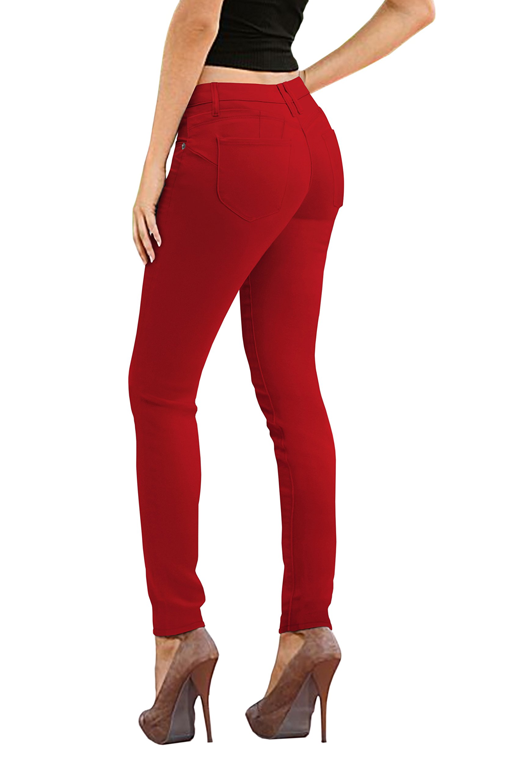 Hybrid & Company Women's Butt Lift Stretch Denim Jeans