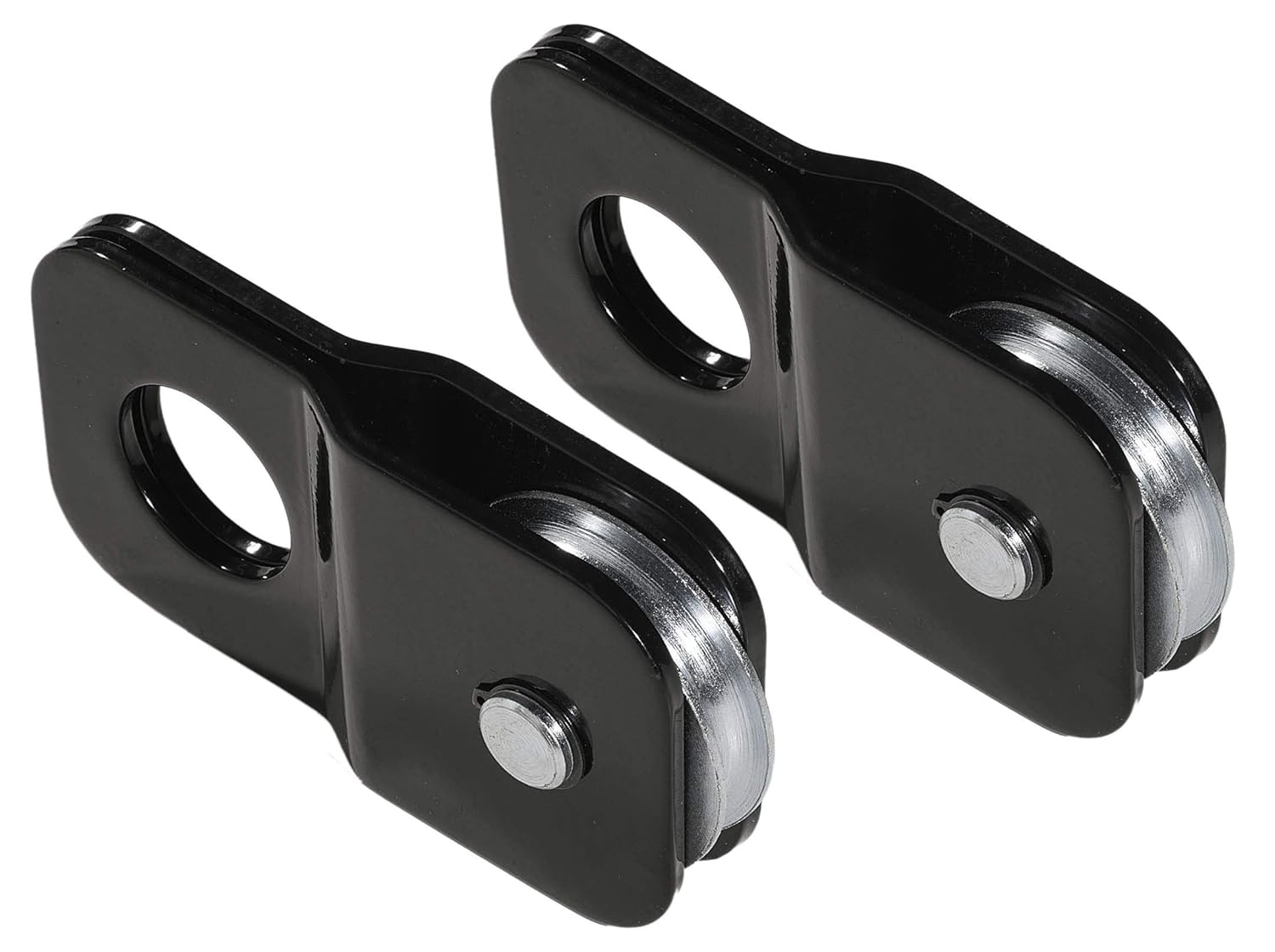 2 HiGear Heavy Duty 4 Ton 8800 lb Capacity Universal Black Snatch Block