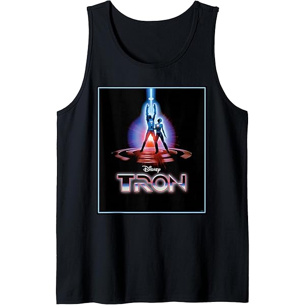 Amazon.com: Disney TRON: Legacy Official 2010 Movie Logo Tank Top