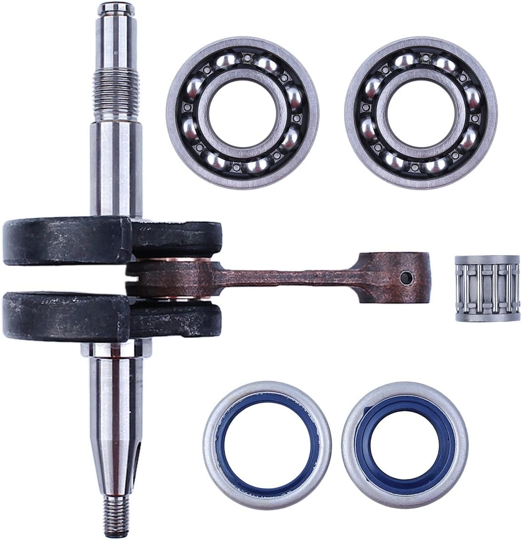 Crankshaft Crank Shaft Ball Bearings Oil Seal Kit for Husqvarna 362 365