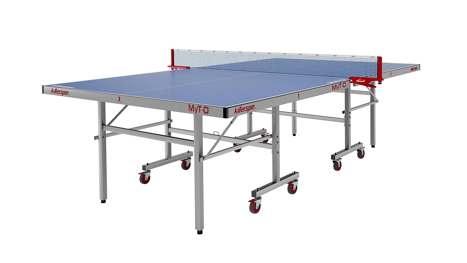 Killerspin MYTO Outdoor Indoor Table Tennis Table Blue Ping Pong