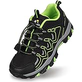 UOVO Boys Shoes Boys Sneakers Boys Tennis Running Shoes Waterproof Hiking Shoes Kids Athletic Outdoor Sneakers Slip Resistant(Little/Big Boys)