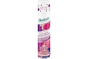 Batiste Dry Shampoo Spray, 2022 Limited Edition, Self Love, 200-ml, Berry & Vanilla Scent, Leaves Hair Smelling Great, Instan