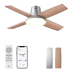 Dreo Ceiling Fans with Lights, 12 Speeds & 3 Fan