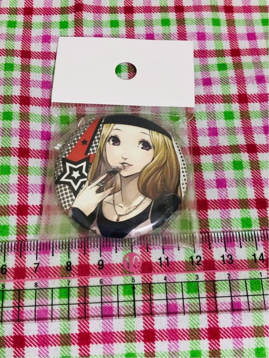 Amazon ペルソナ5 缶バッジ 御船千早 アニメ 萌えグッズ 通販