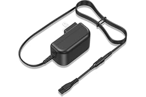 UL Listed Power Cord for BaByliss PRO FX787 FX788 FX820 Trimmer Charger for BaBylissPRO FX870 FXSSM Clipper Replacement AC Adapter 6.0Ft Extra Long DC Supply PERFEIDY