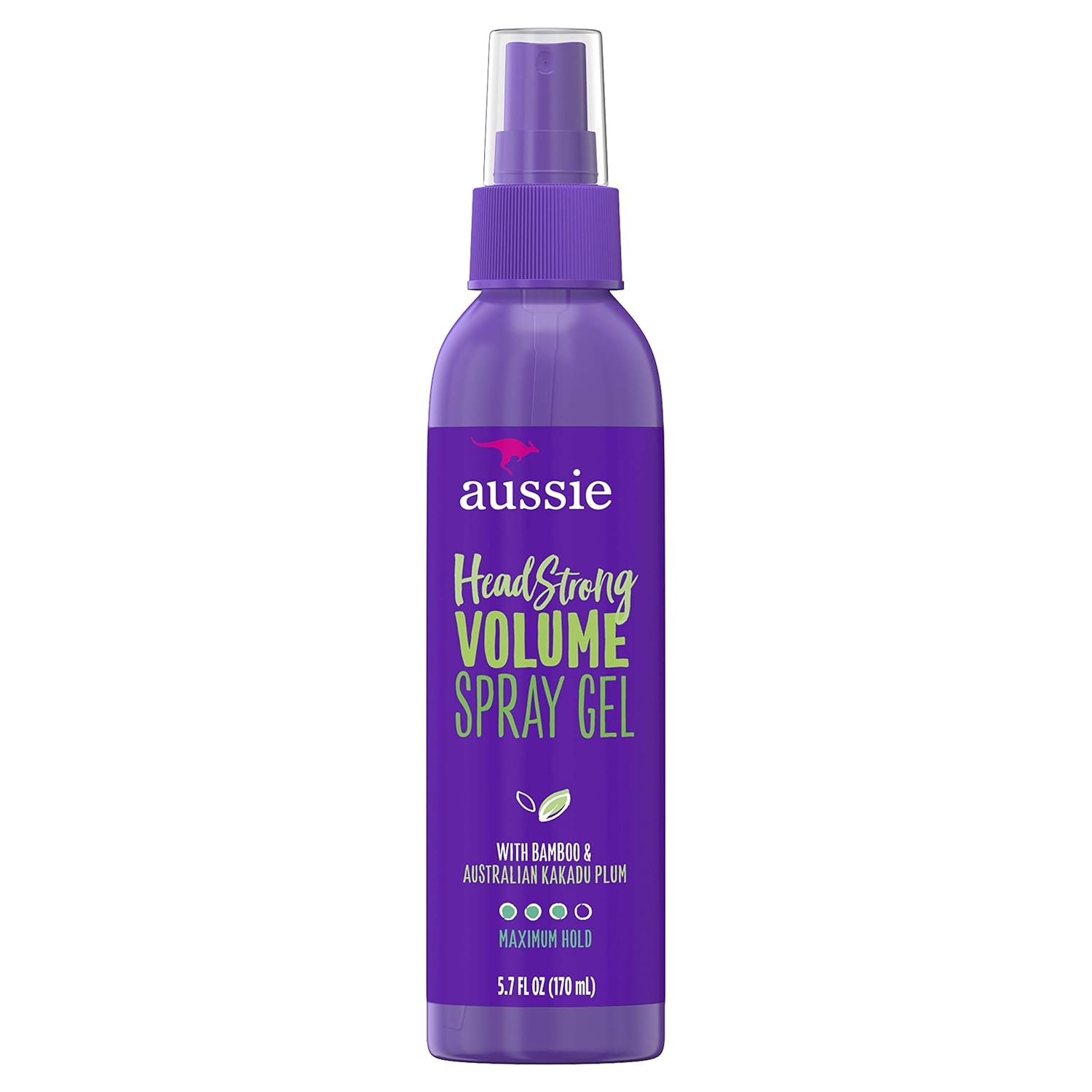 Aussie Headstrong Volume Spray Hair Gel, Maximum Hold, 5.7