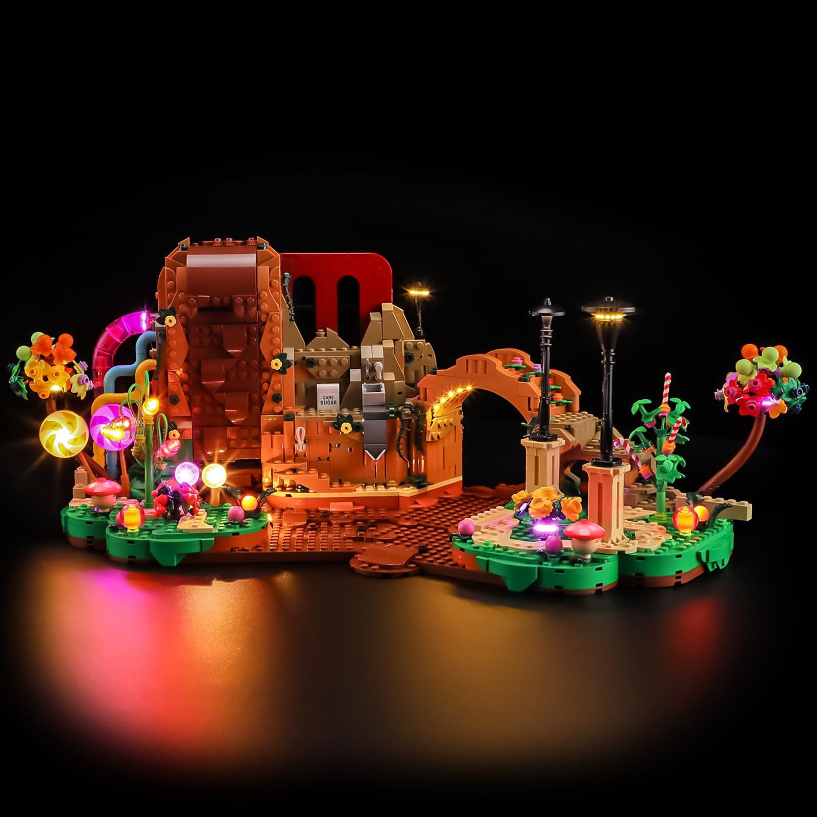 BRIKSMAX 2.0 Light Kit Compatible with Lego Ideas Willy Wonka & the Chocolate Factory 21360 Building Sets- LED Lighting Kits (Accessories Only), Cable-Hiding Tech for Display, Gifts & Collectors