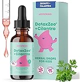 JoySpring DetoxZee Cilantro Drops for Kids - Natural Detox Support with Zeolite & Cilantro Extract - Gentle Whole-Body Cleanse for Children & Toddlers - Kid-Friendly Liquid Detox, 30 Servings